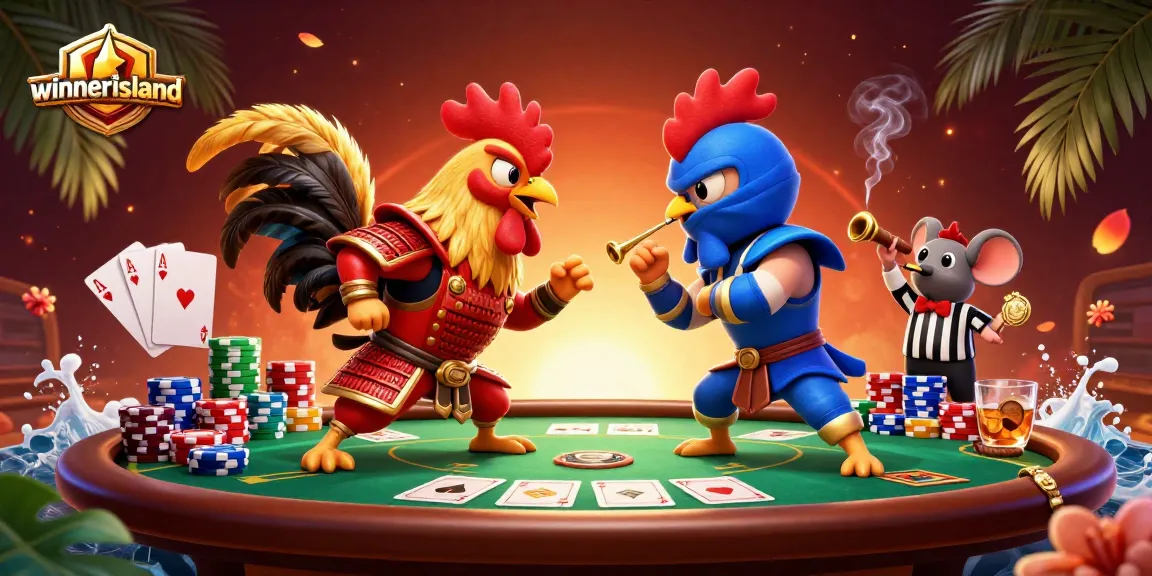 Engage with thrilling poker action at winnerisland featuring colorful chips and dynamic gameplay.