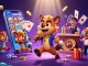Experience the fun of sunwin chính thức with lively hyenas in a casino scene full of games and excitement.