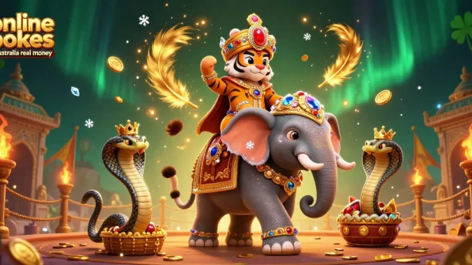 Spin to win at premium online pokies Australia real money gaming with dynamic slot action.